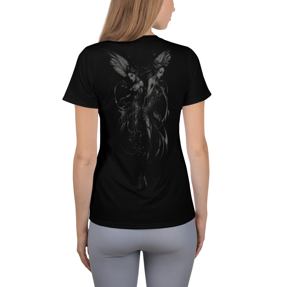 All-Over Print Women's Athletic T-shirt