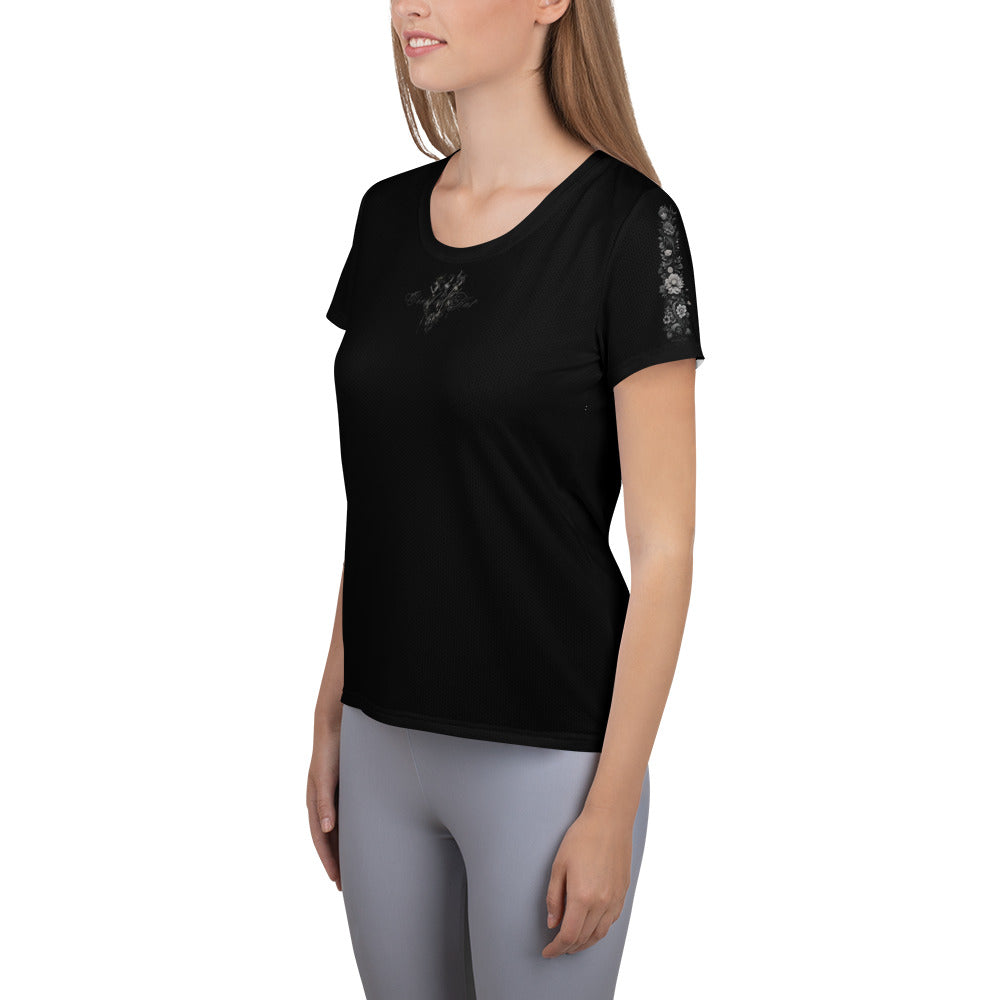 All-Over Print Women's Athletic T-shirt