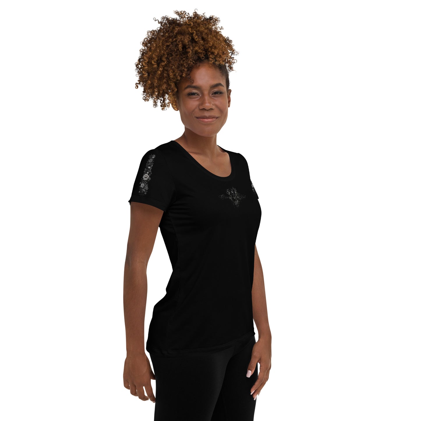 All-Over Print Women's Athletic T-shirt
