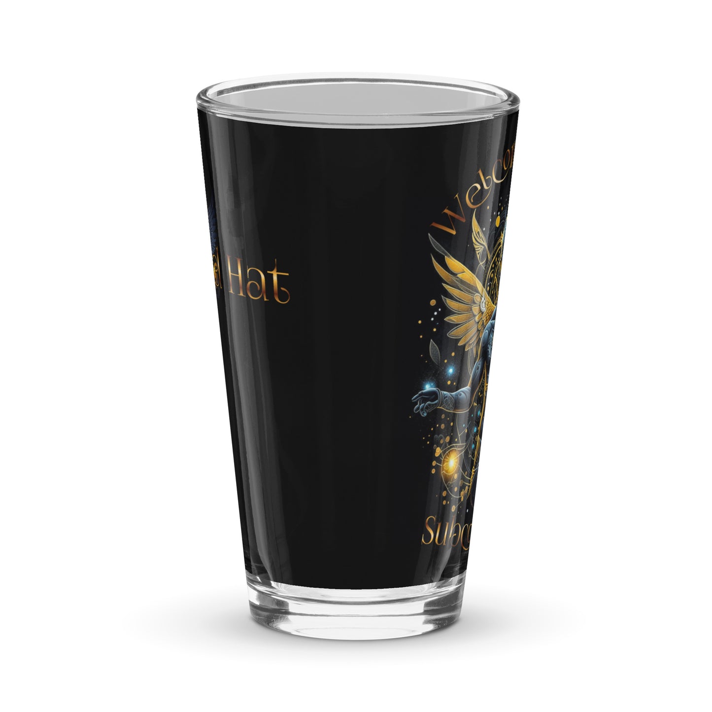 Shaker pint glass