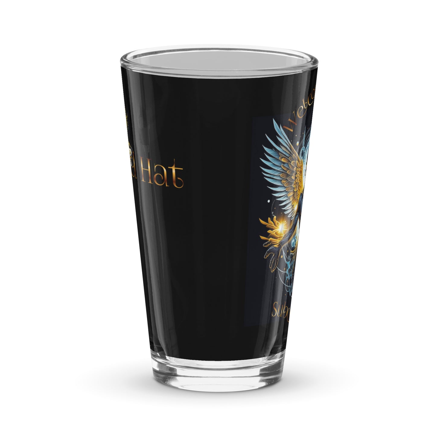 Shaker pint glass