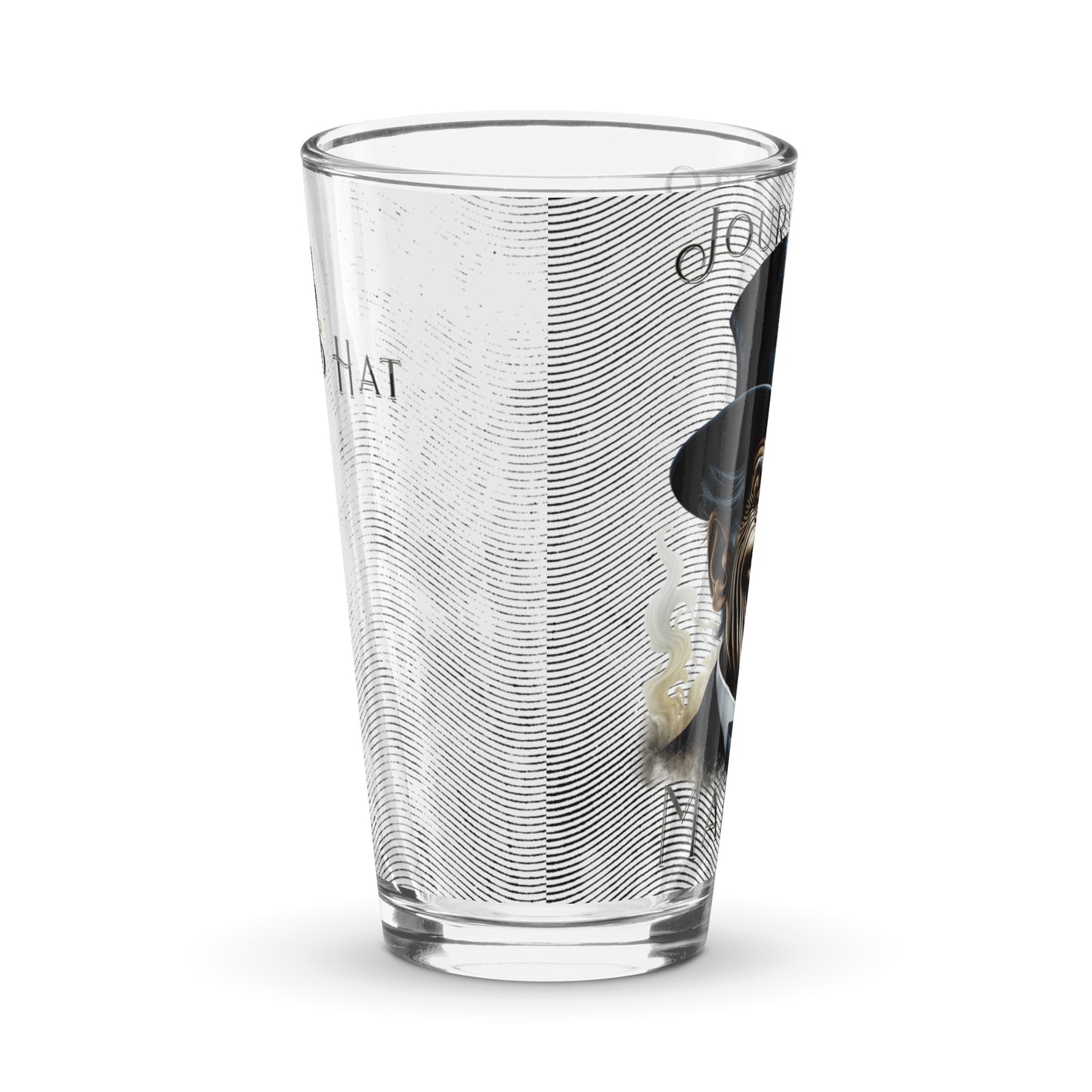 Shaker pint glass