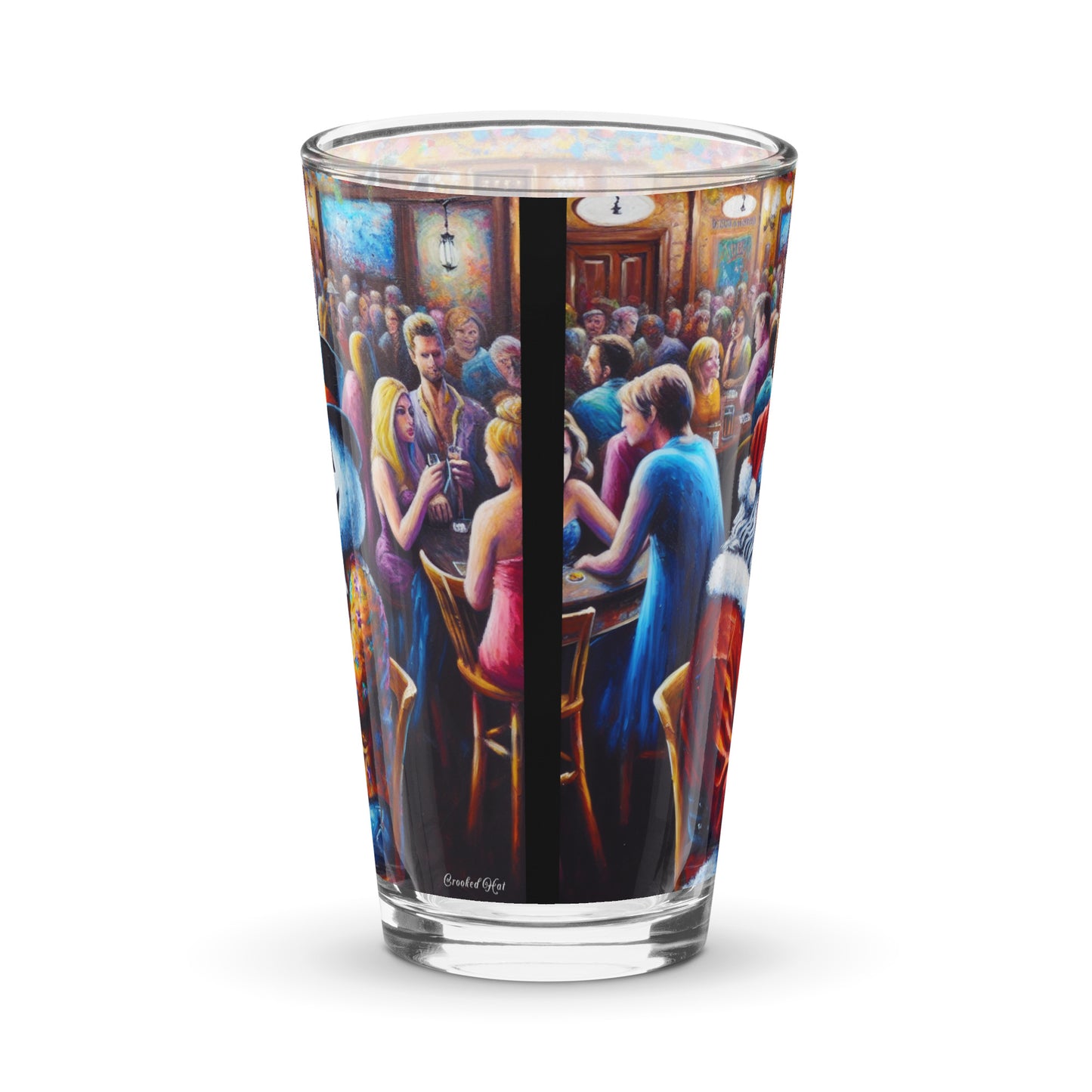 Shaker pint glass