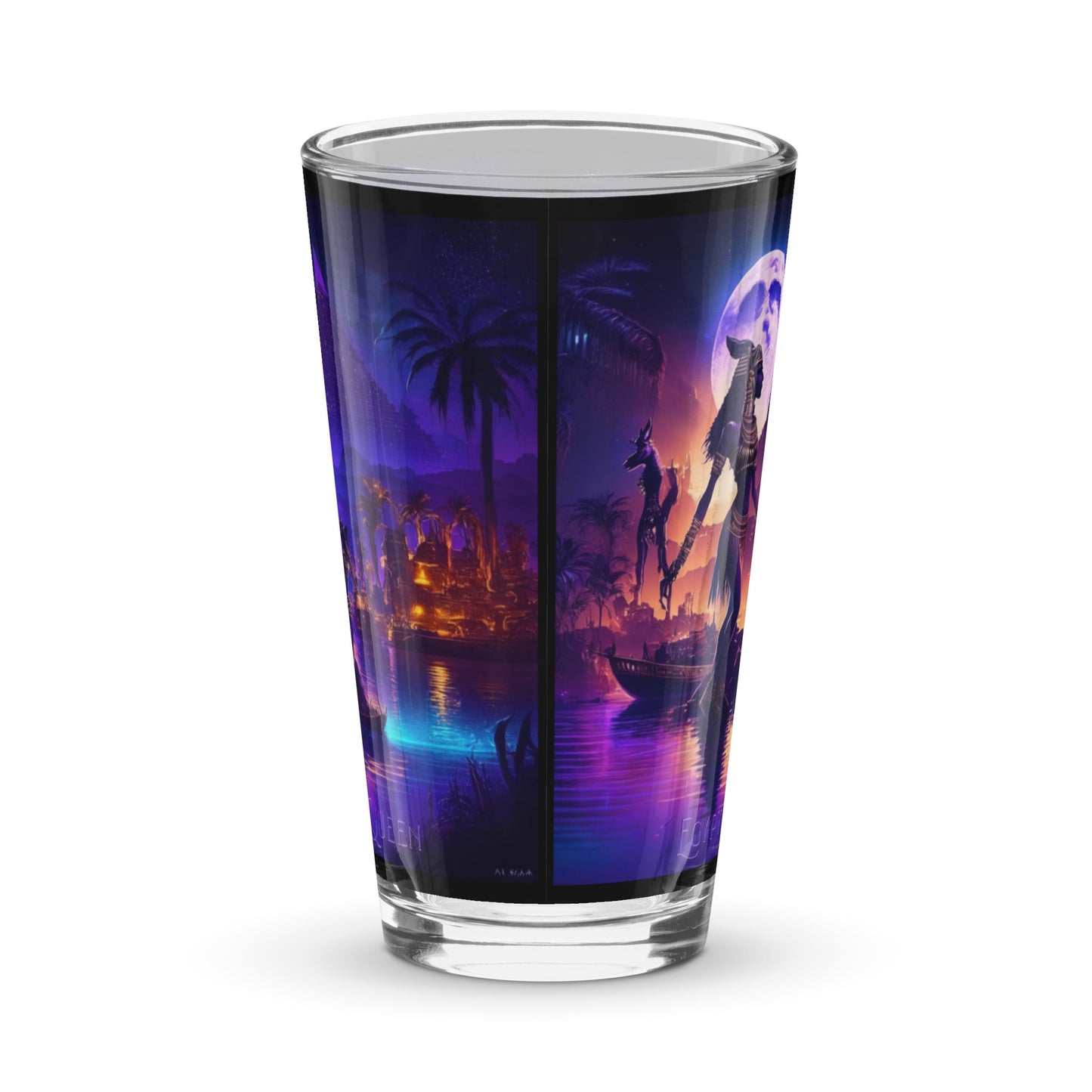 Shaker pint glass