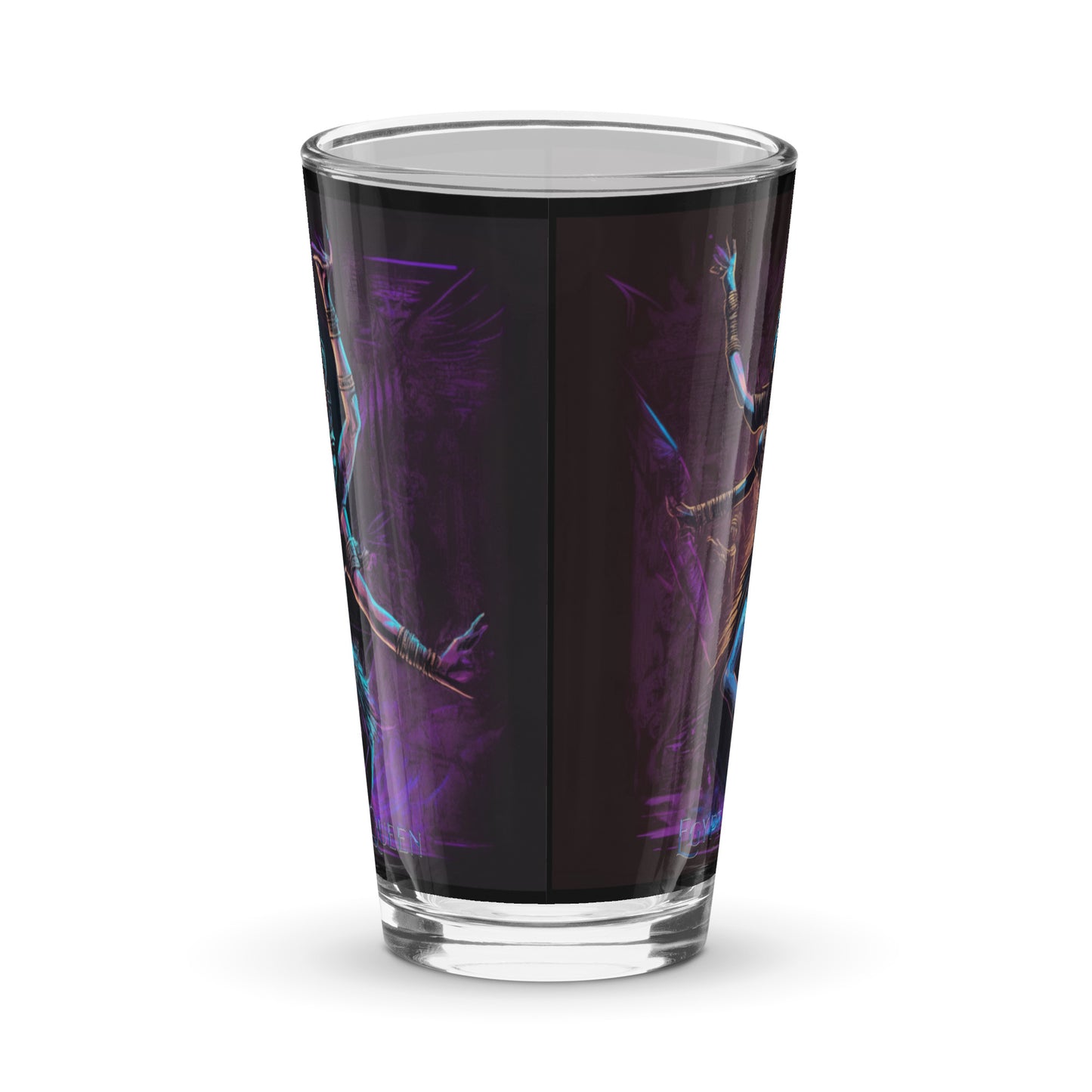 Shaker pint glass
