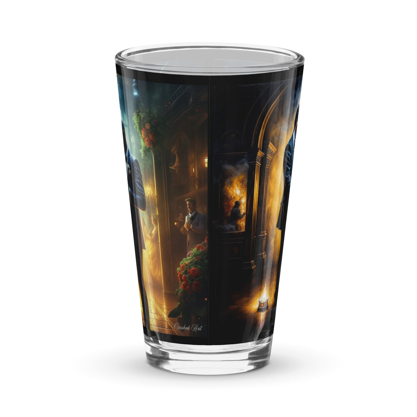 Shaker pint glass