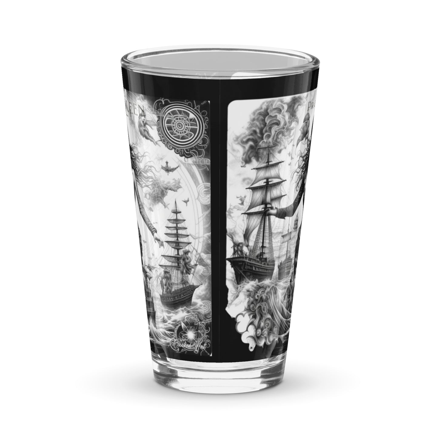 Shaker pint glass