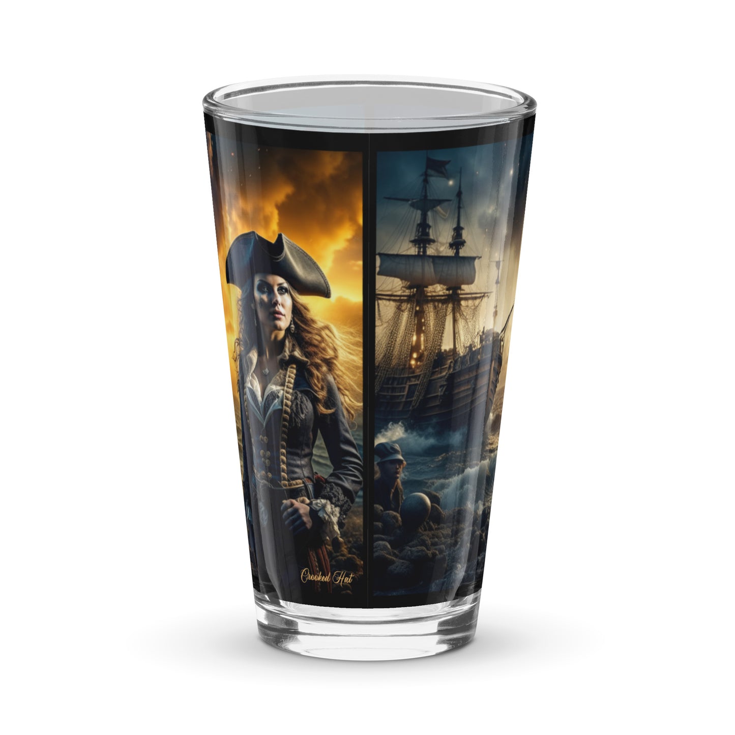 Shaker pint glass