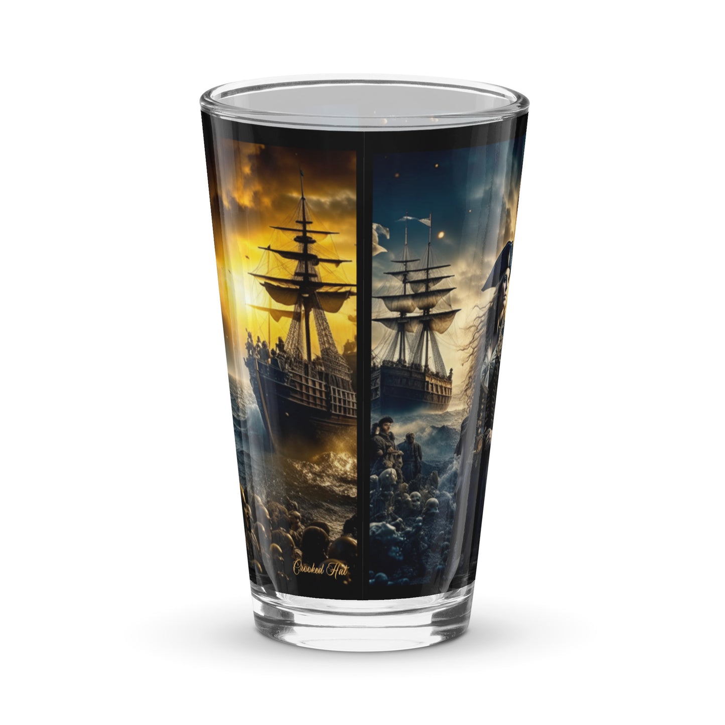 Shaker pint glass