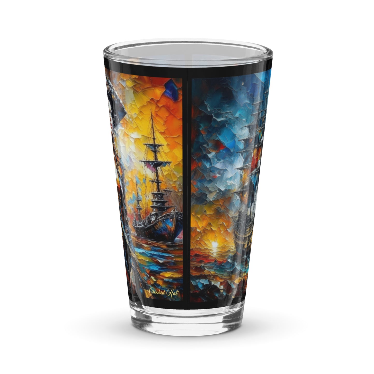 Shaker pint glass