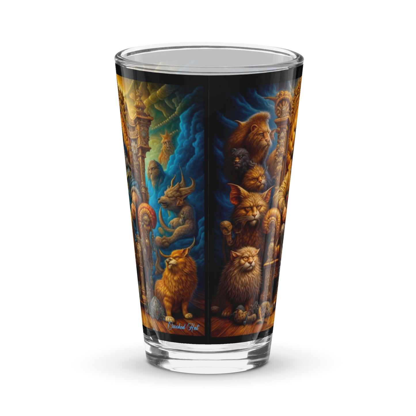Shaker pint glass
