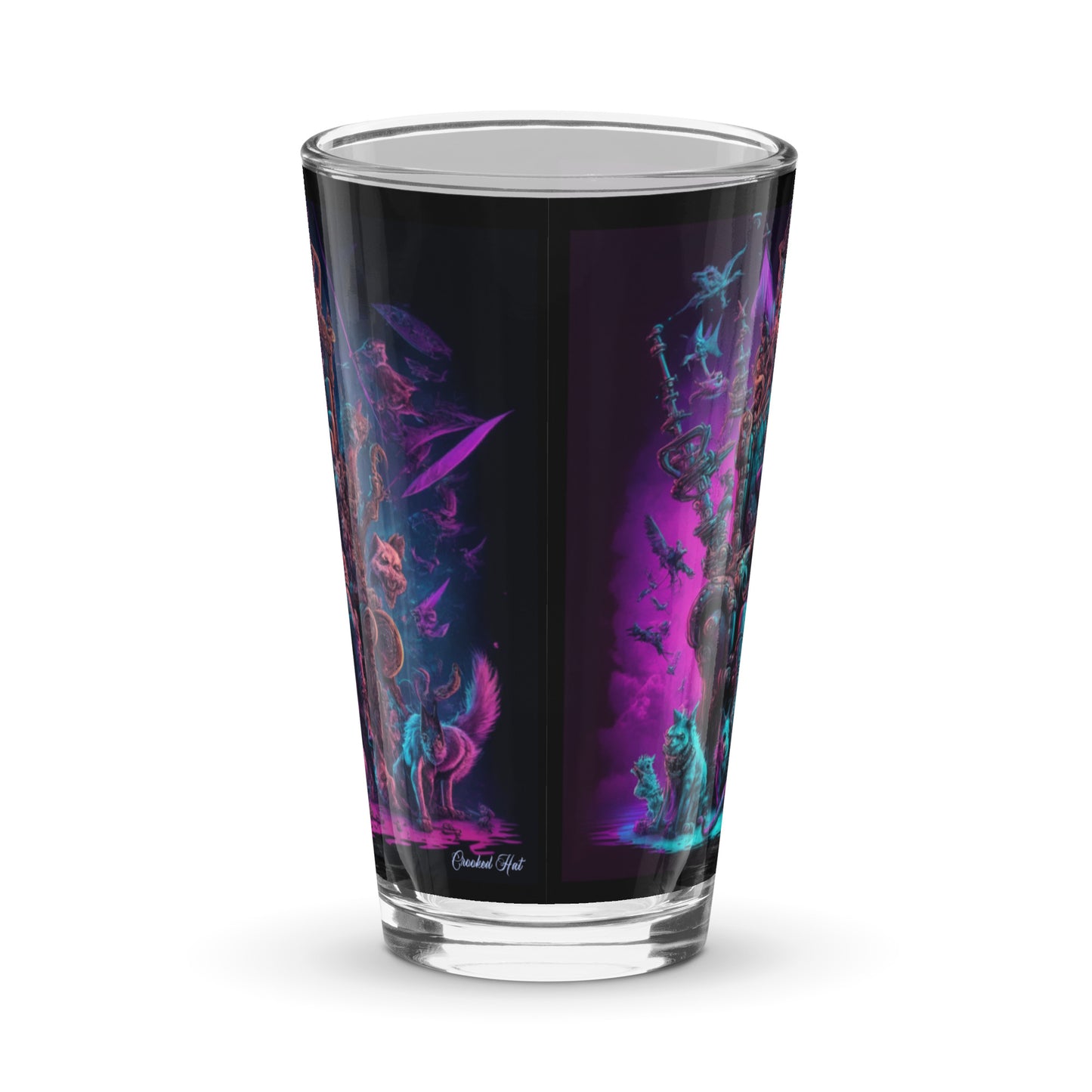 Shaker pint glass