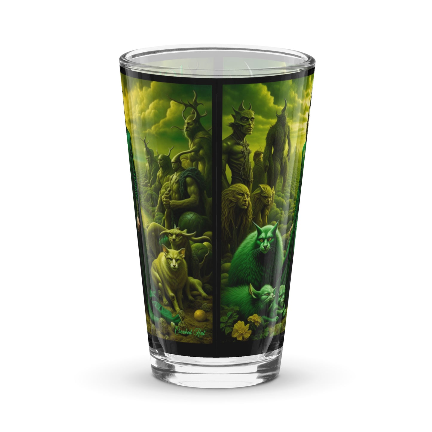 Shaker pint glass