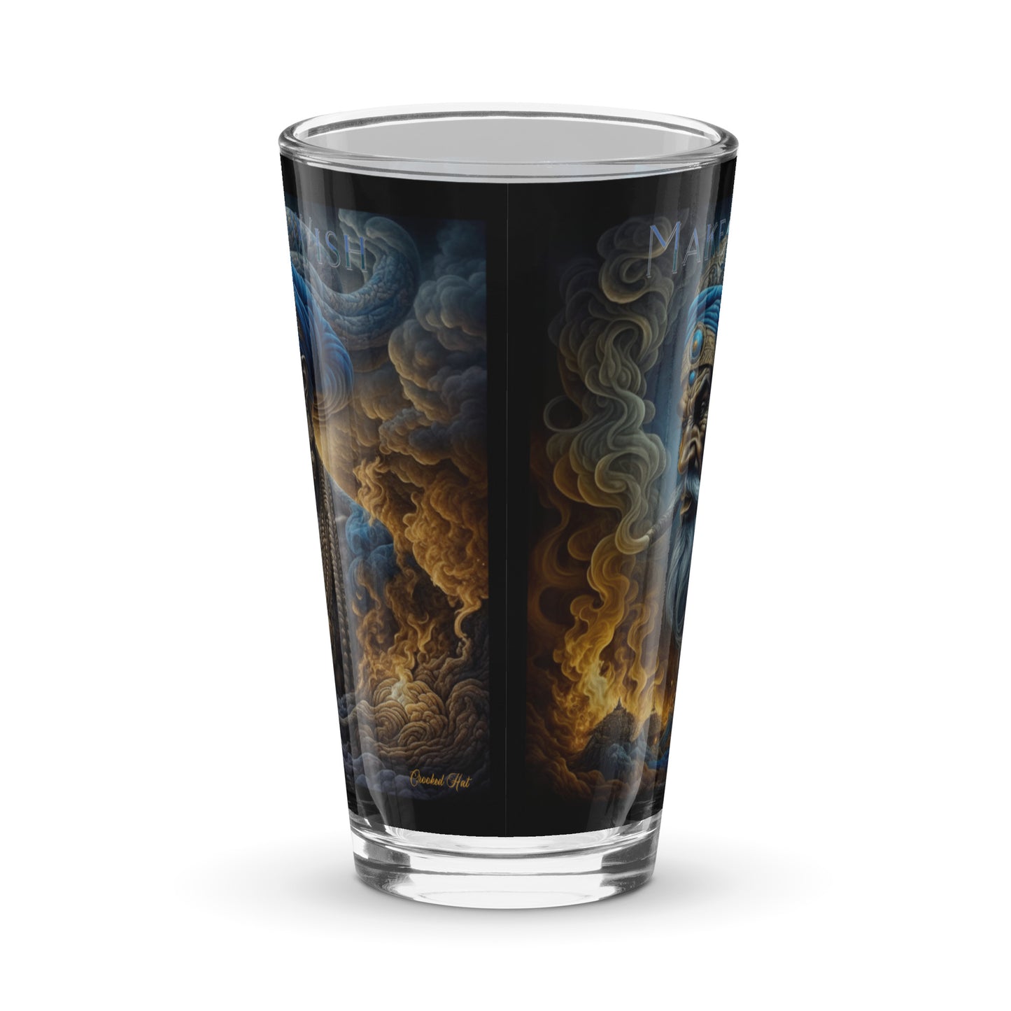 Shaker pint glass