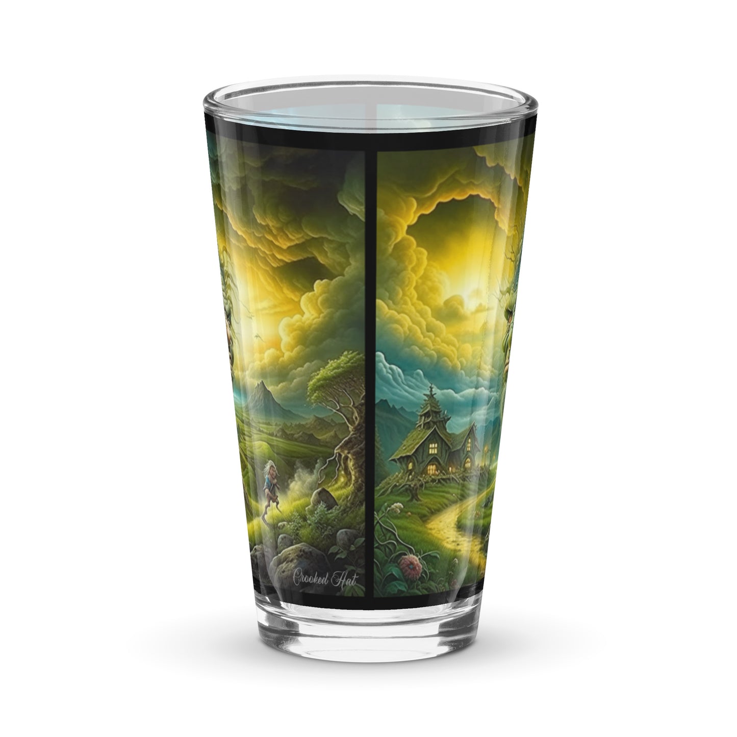 Shaker pint glass