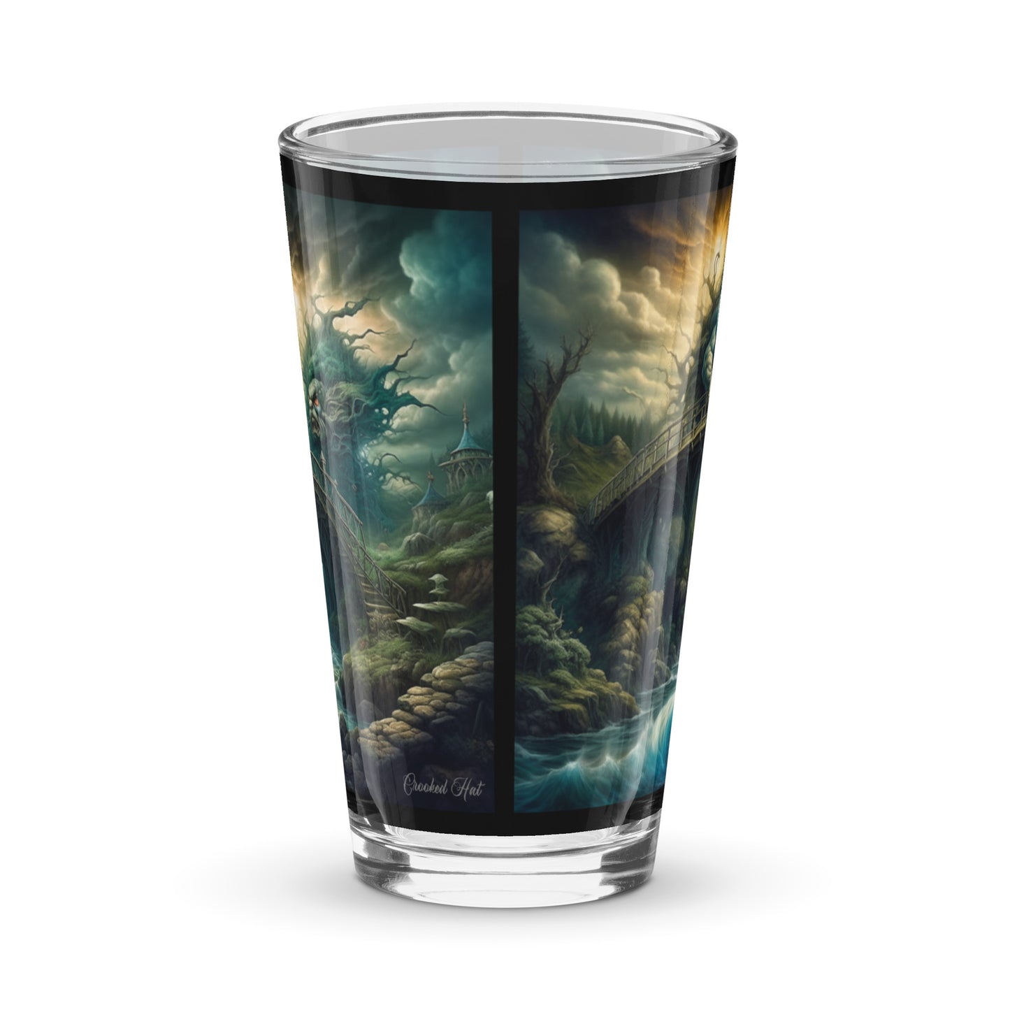Shaker pint glass