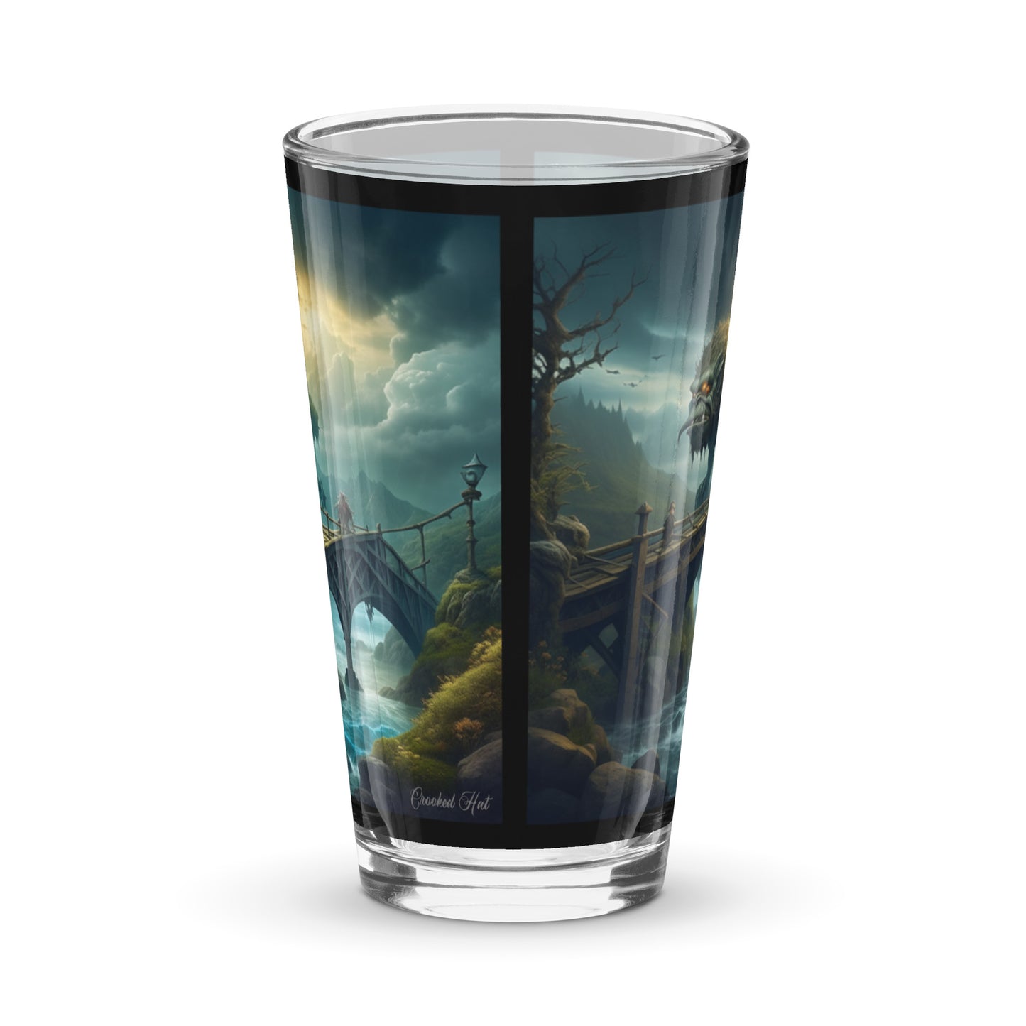 Shaker pint glass