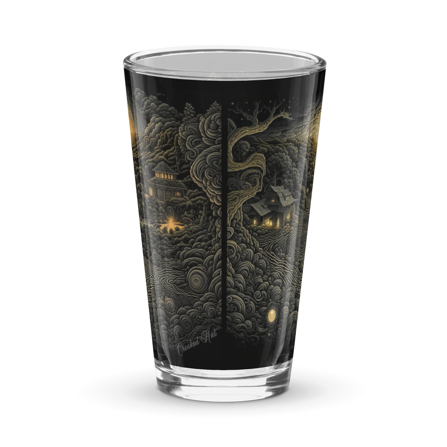 Shaker pint glass
