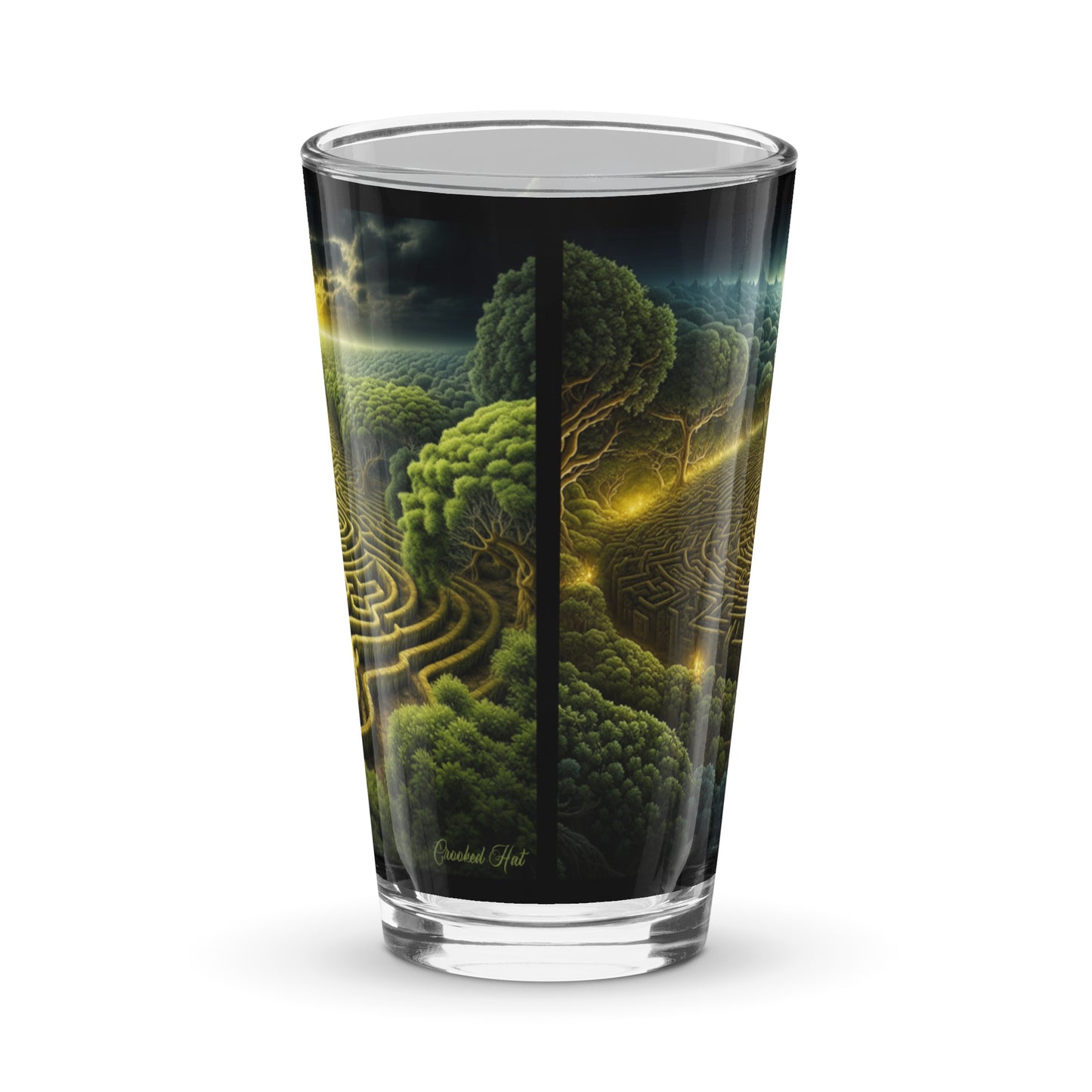 Shaker pint glass