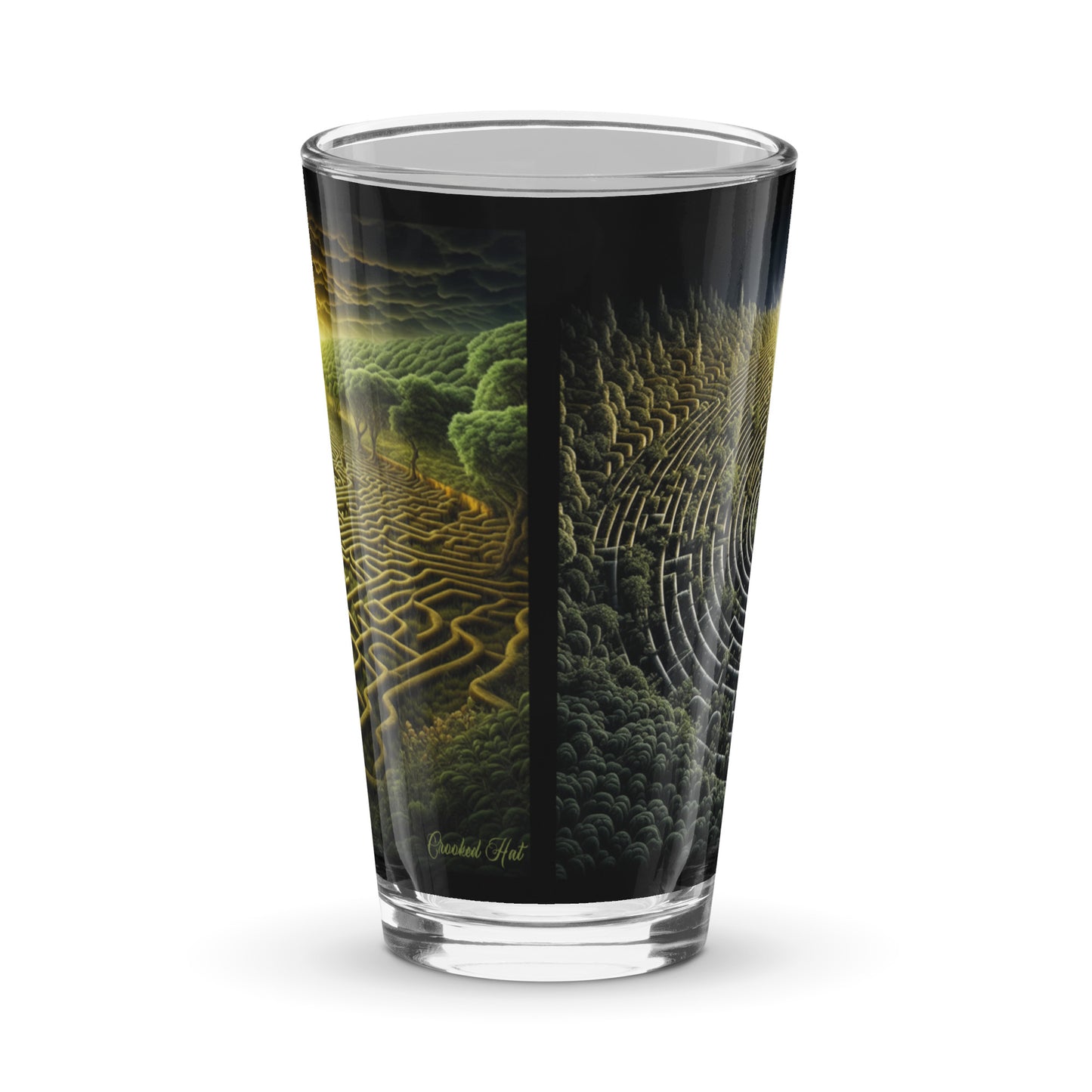 Shaker pint glass
