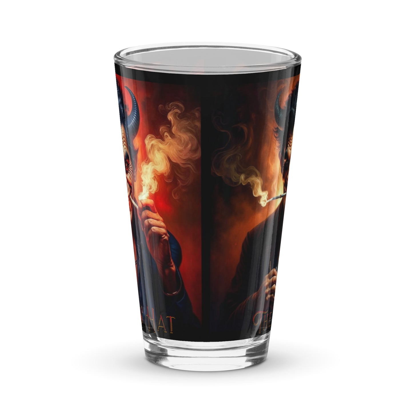 Shaker pint glass