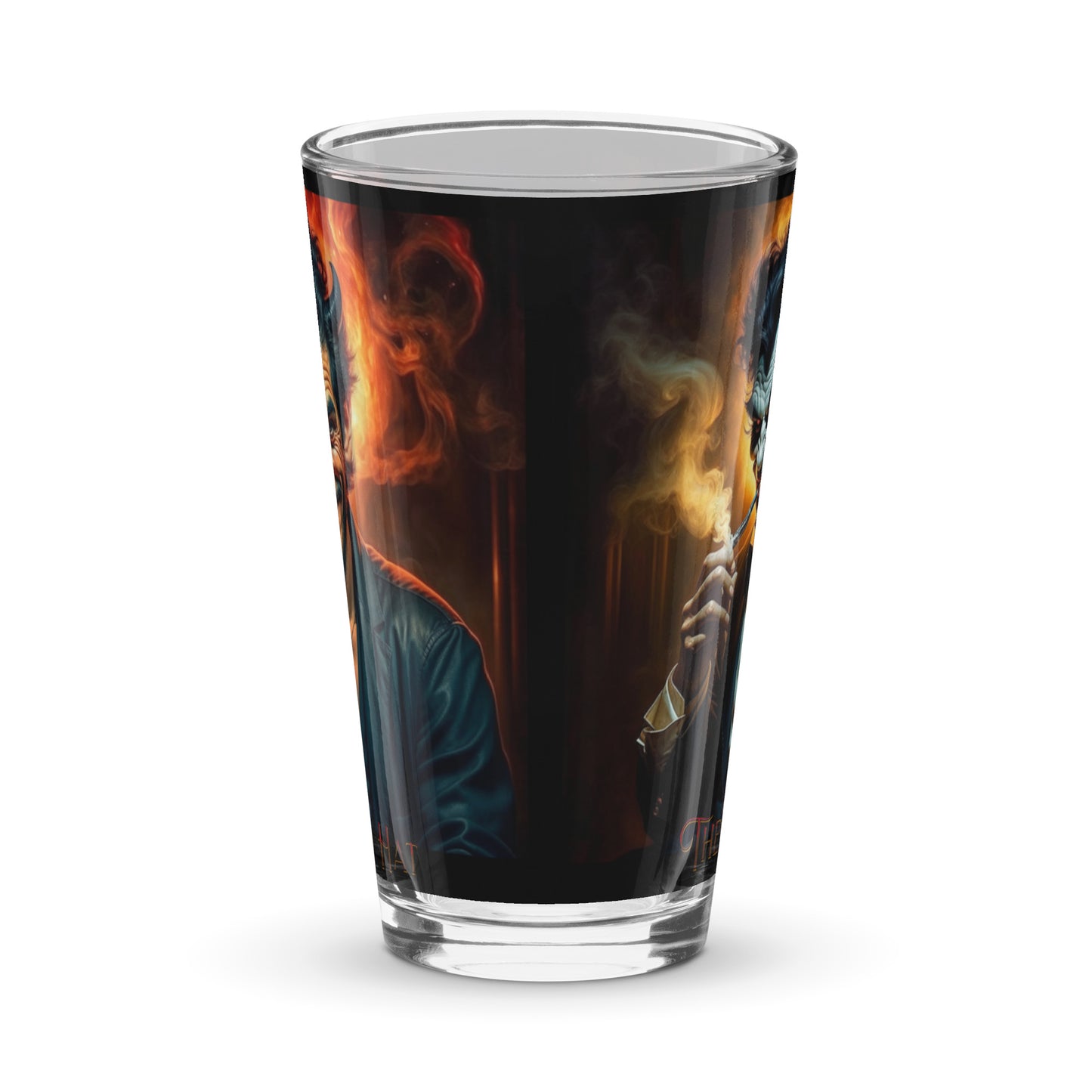 Shaker pint glass