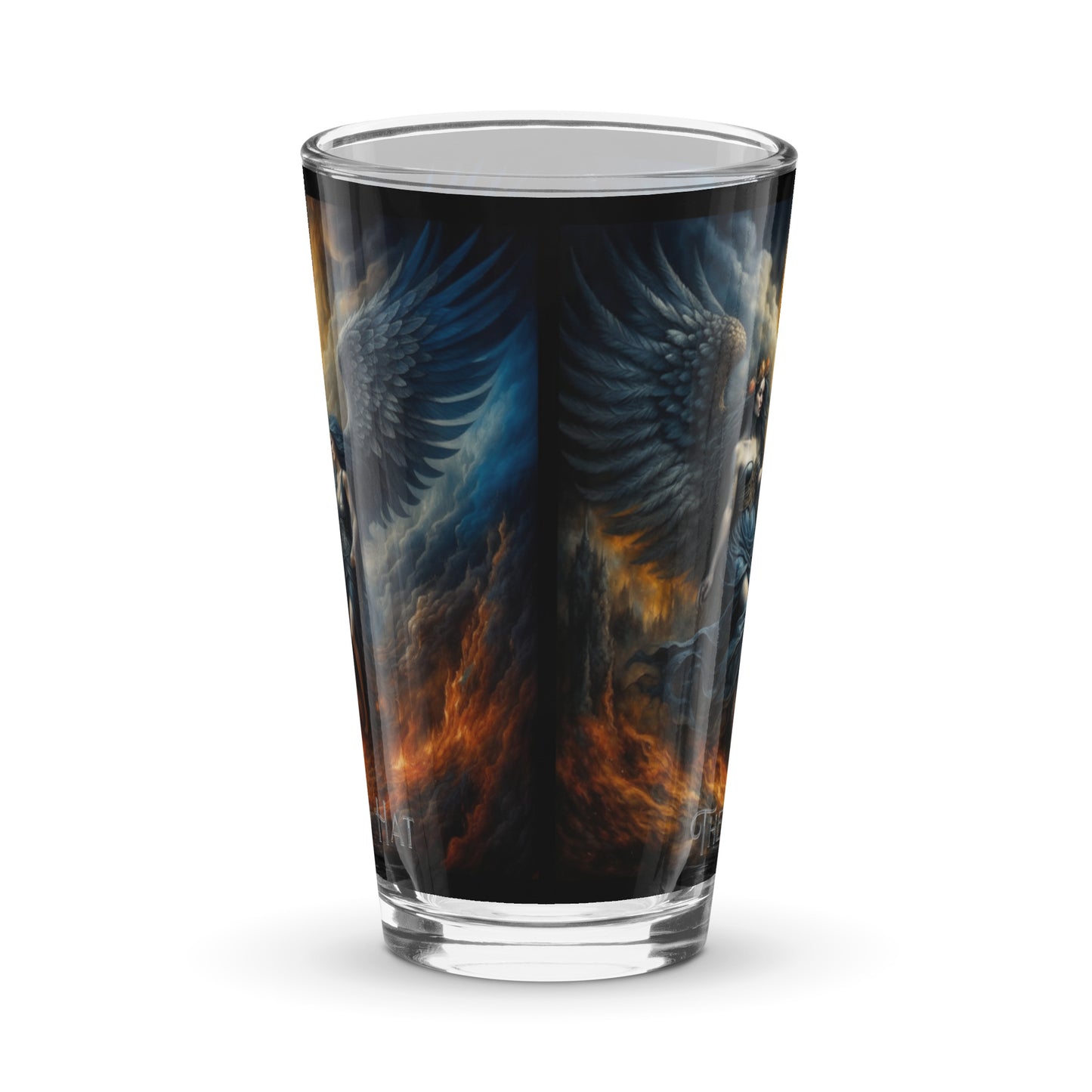 Shaker pint glass