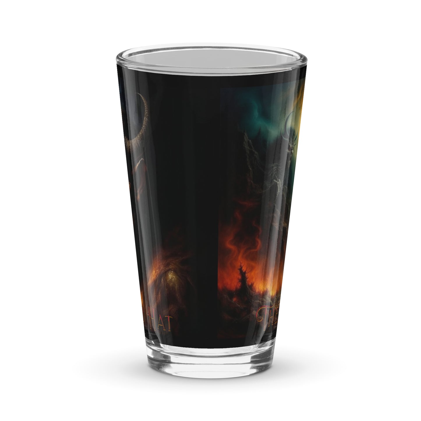 Shaker pint glass