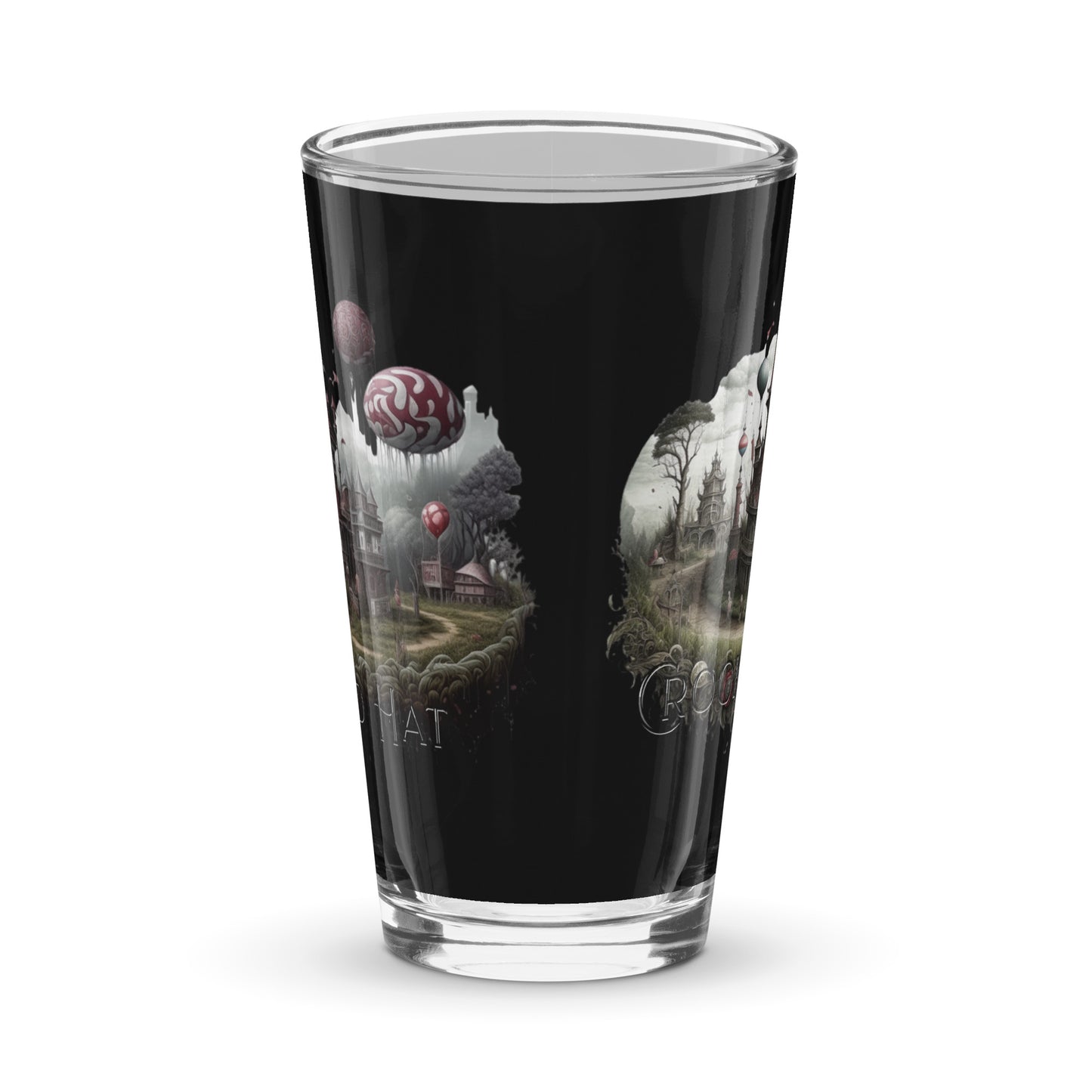 Shaker pint glass