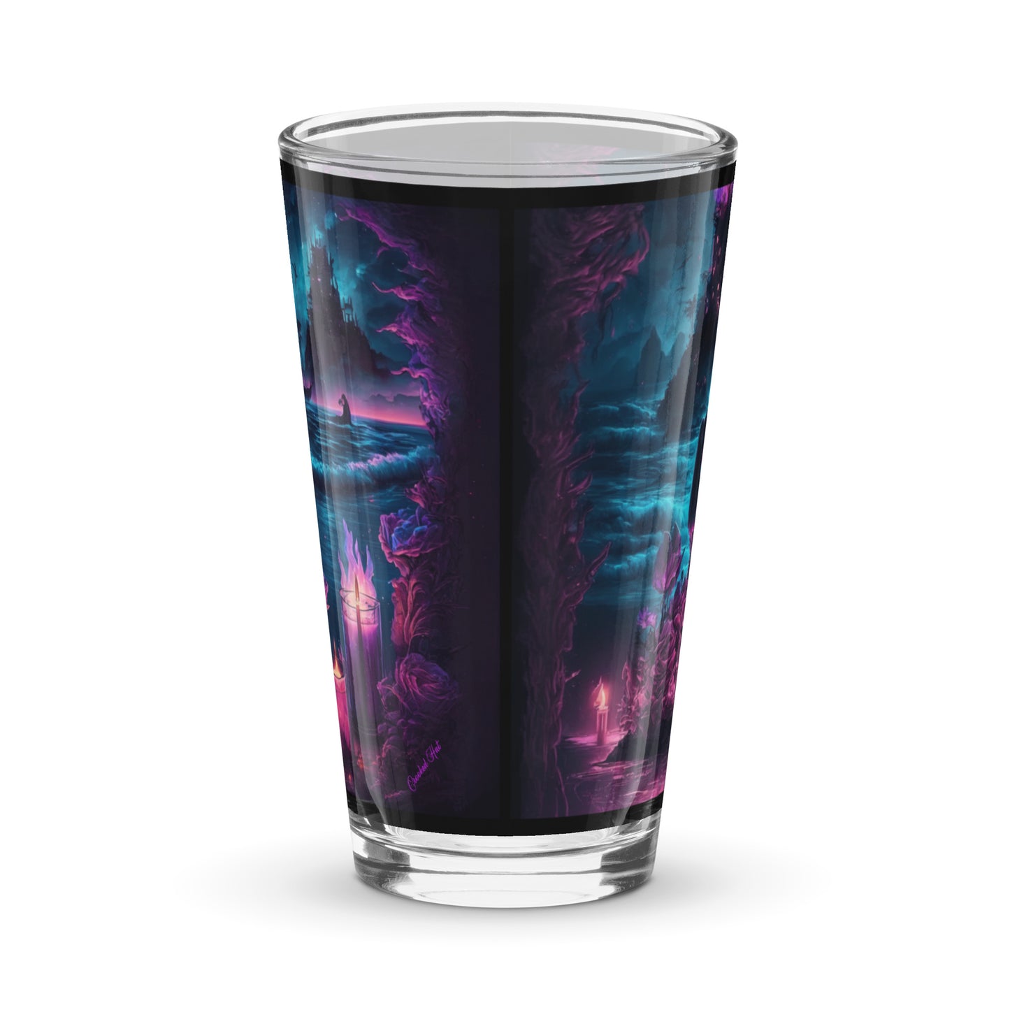 Shaker pint glass