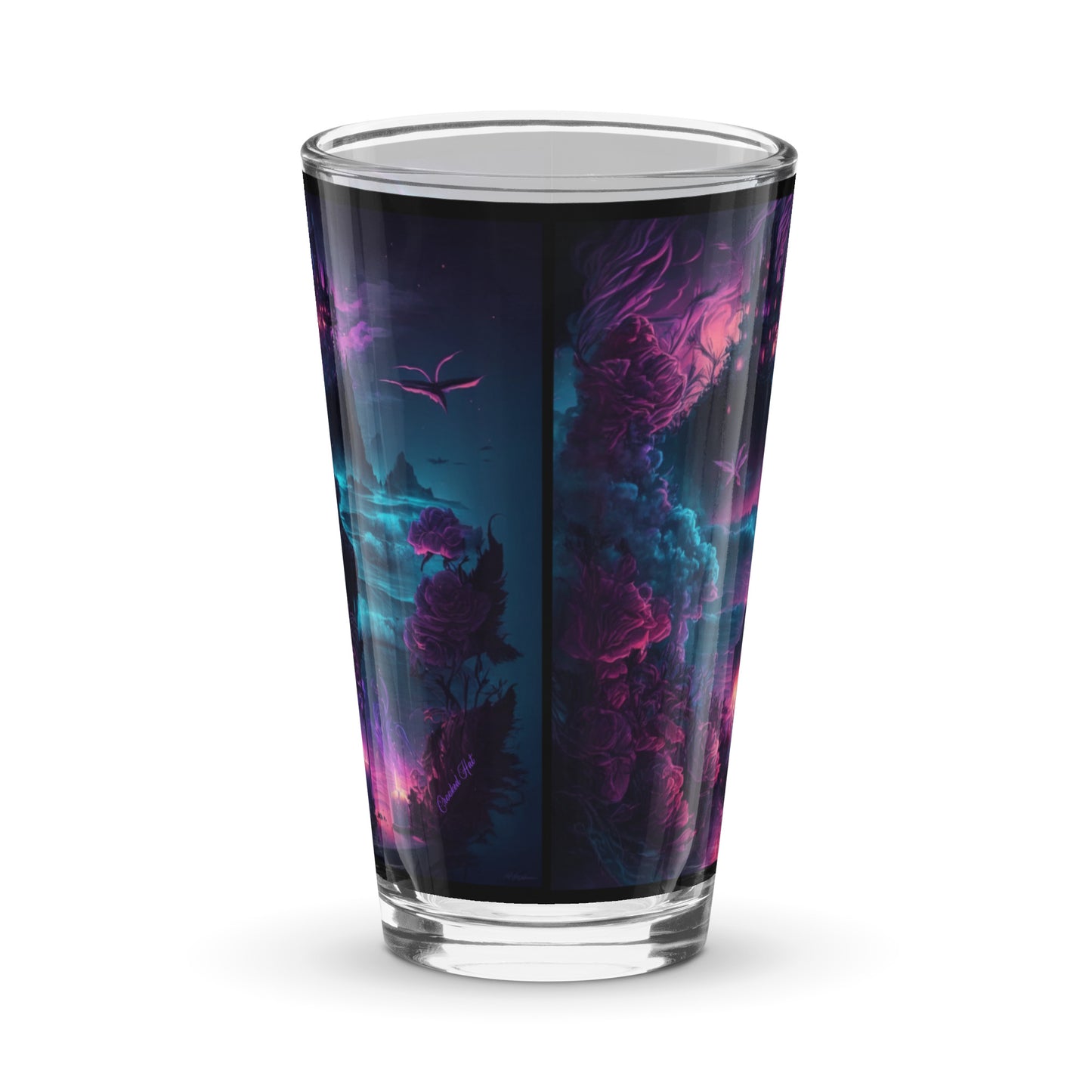 Shaker pint glass