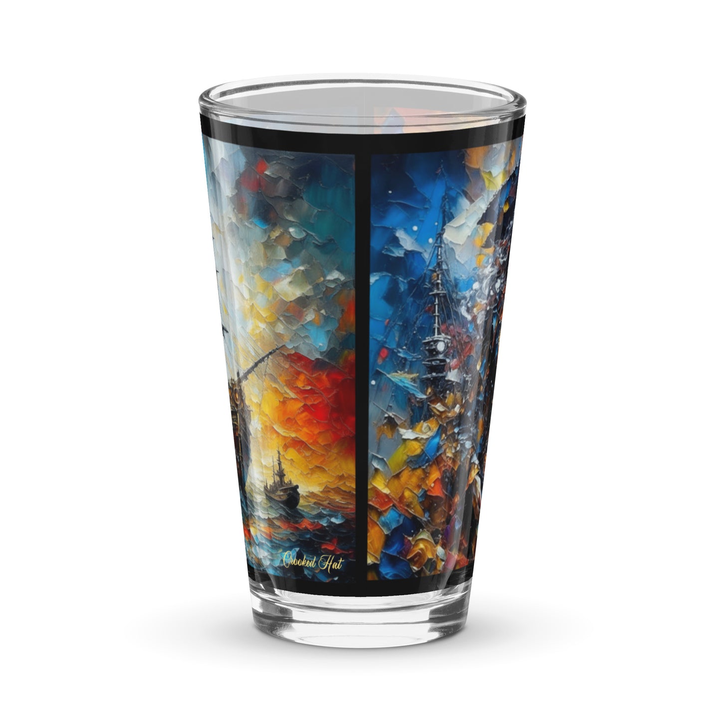 Shaker pint glass