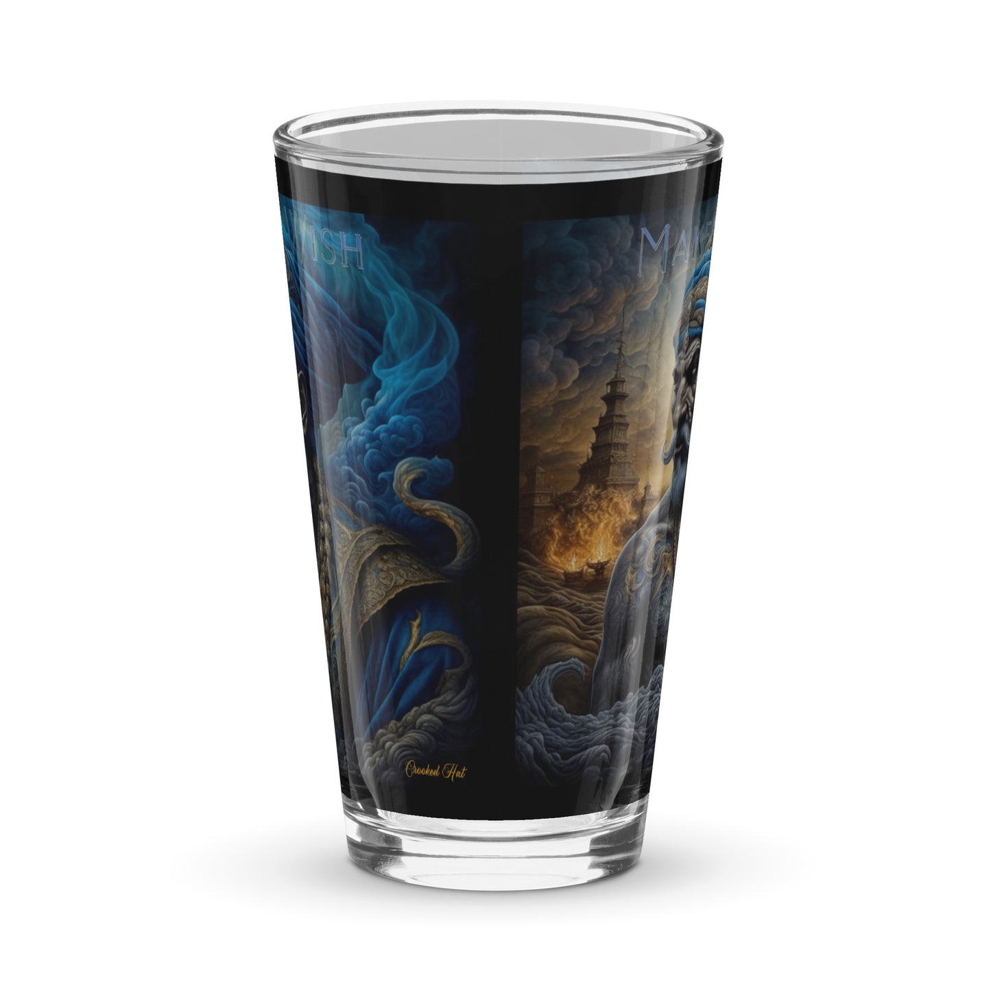 Shaker pint glass