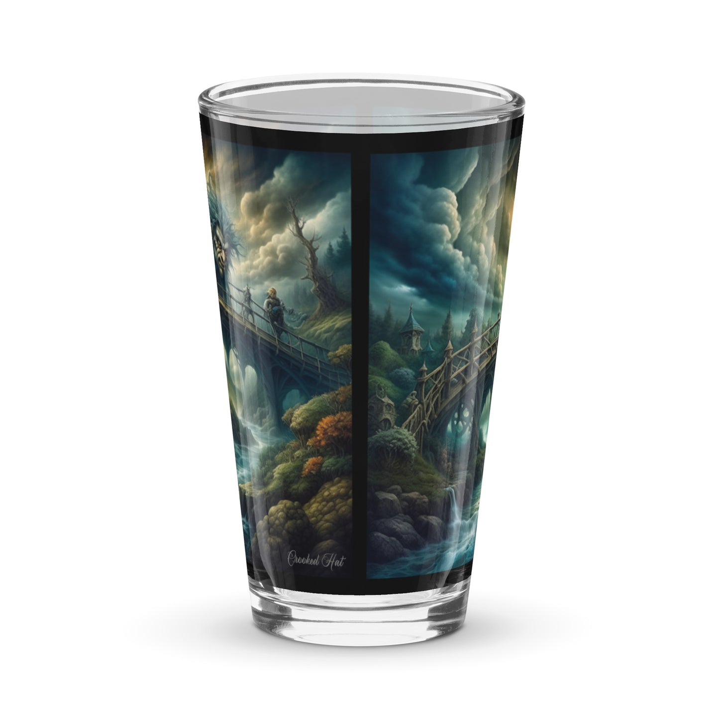 Shaker pint glass