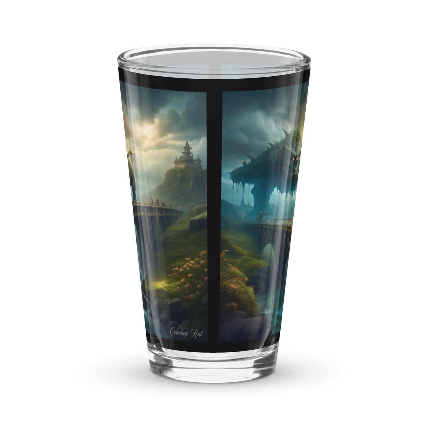 Shaker pint glass