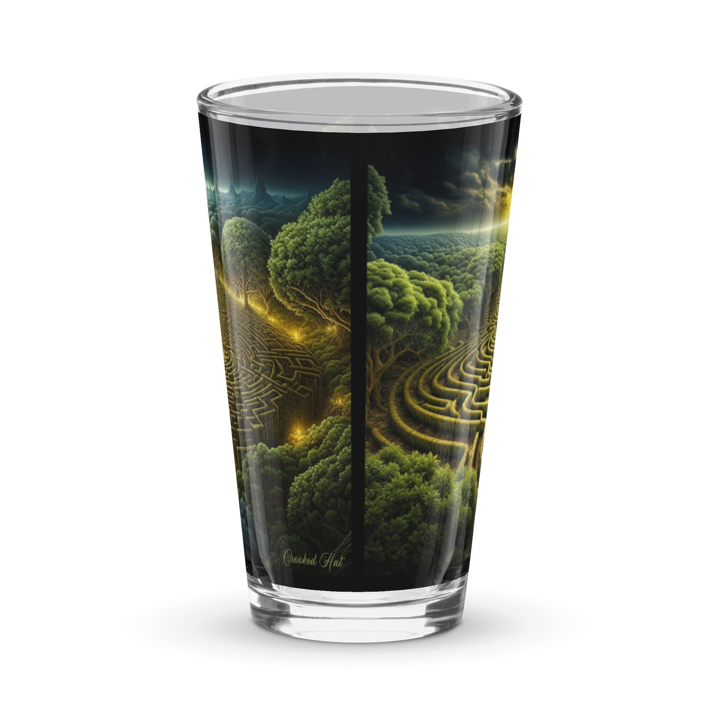 Shaker pint glass
