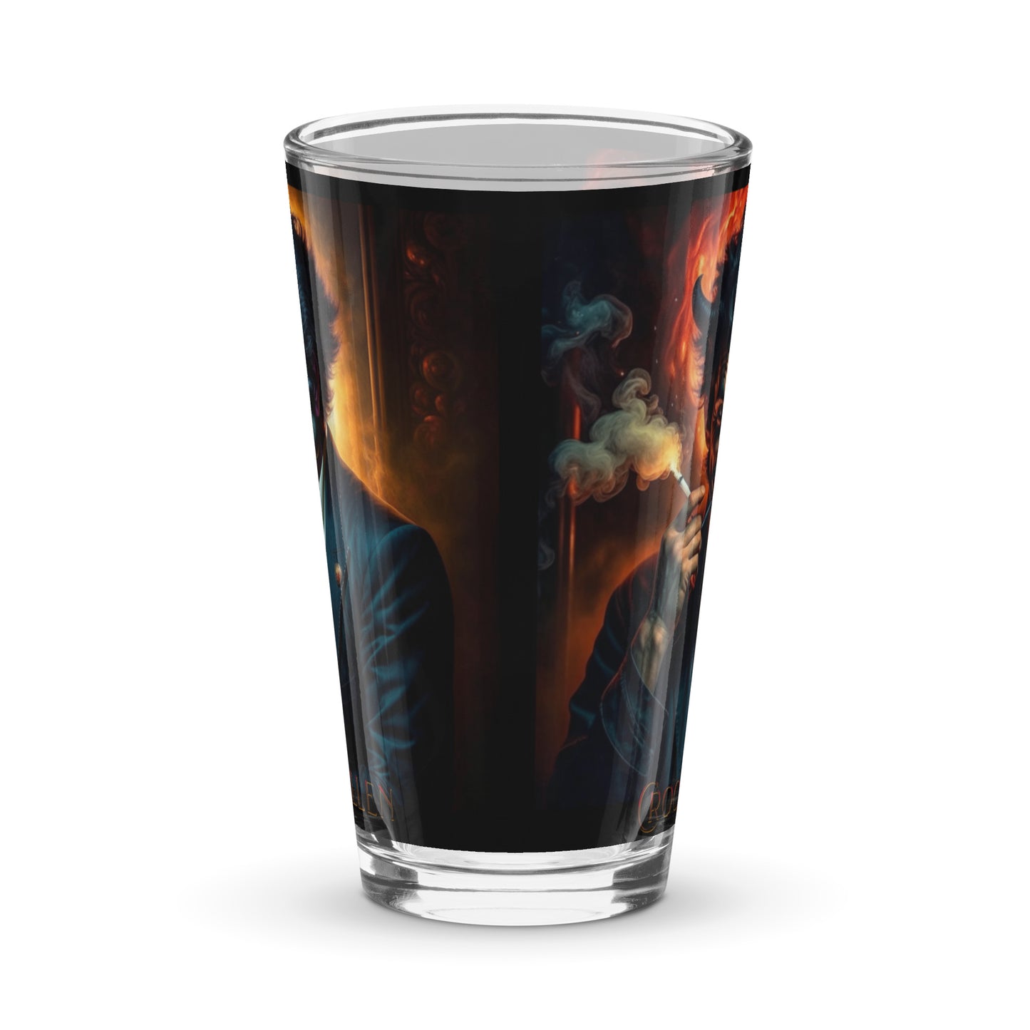 Shaker pint glass