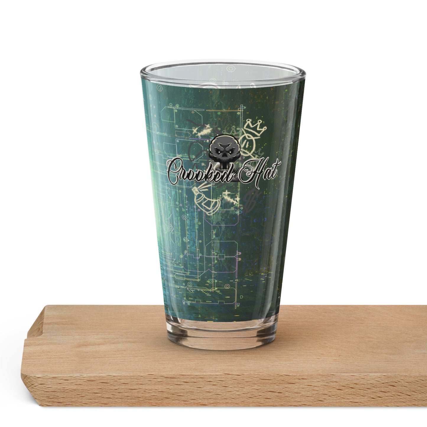 Shaker pint glass