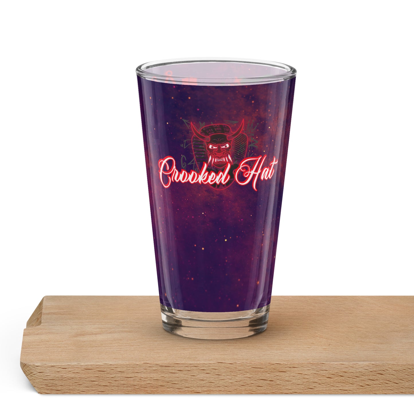 Shaker pint glass