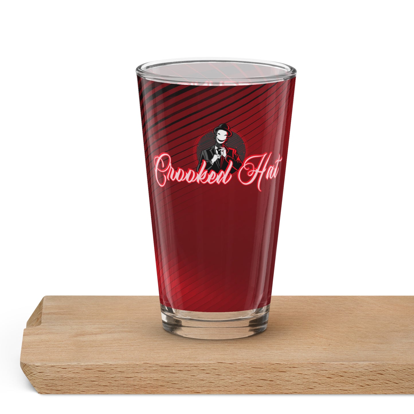 Shaker pint glass