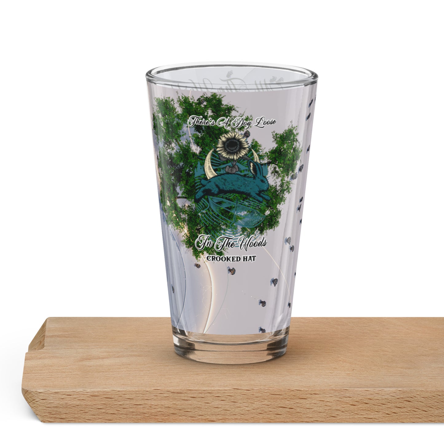 Shaker pint glass