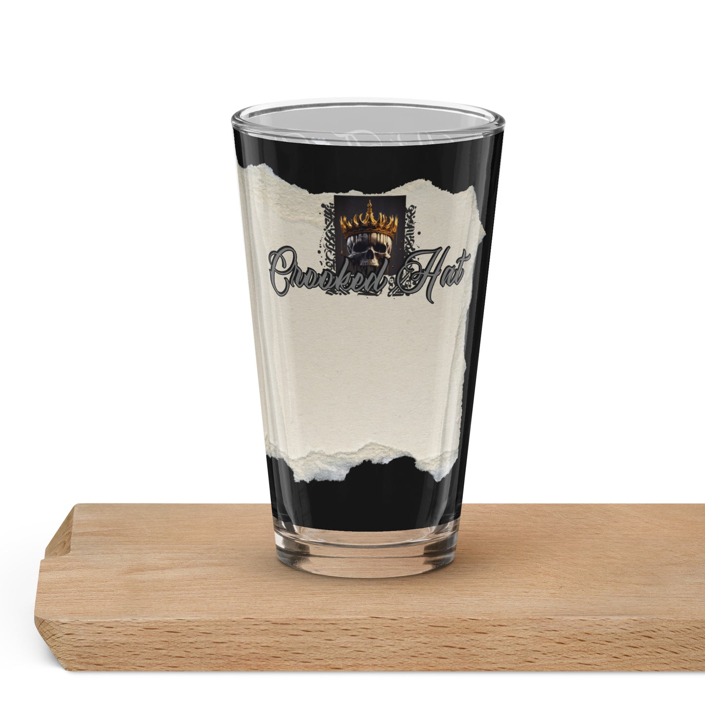 Shaker pint glass