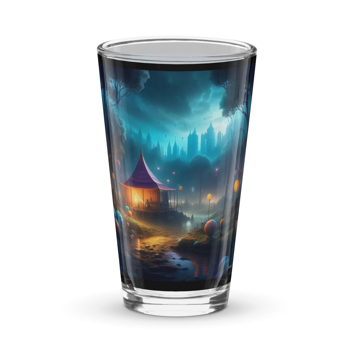 Shaker pint glass