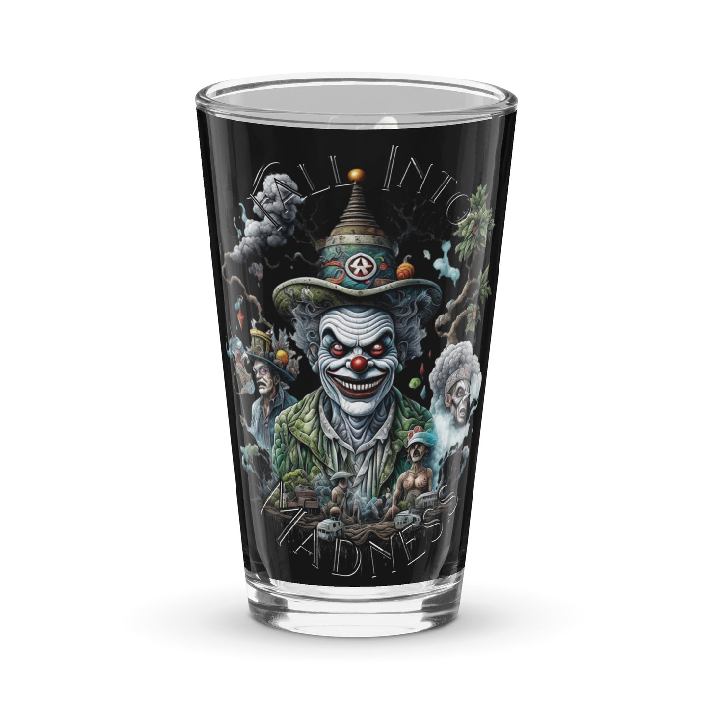 Shaker pint glass