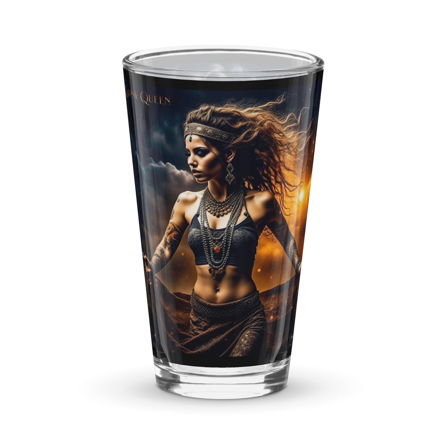 Shaker pint glass