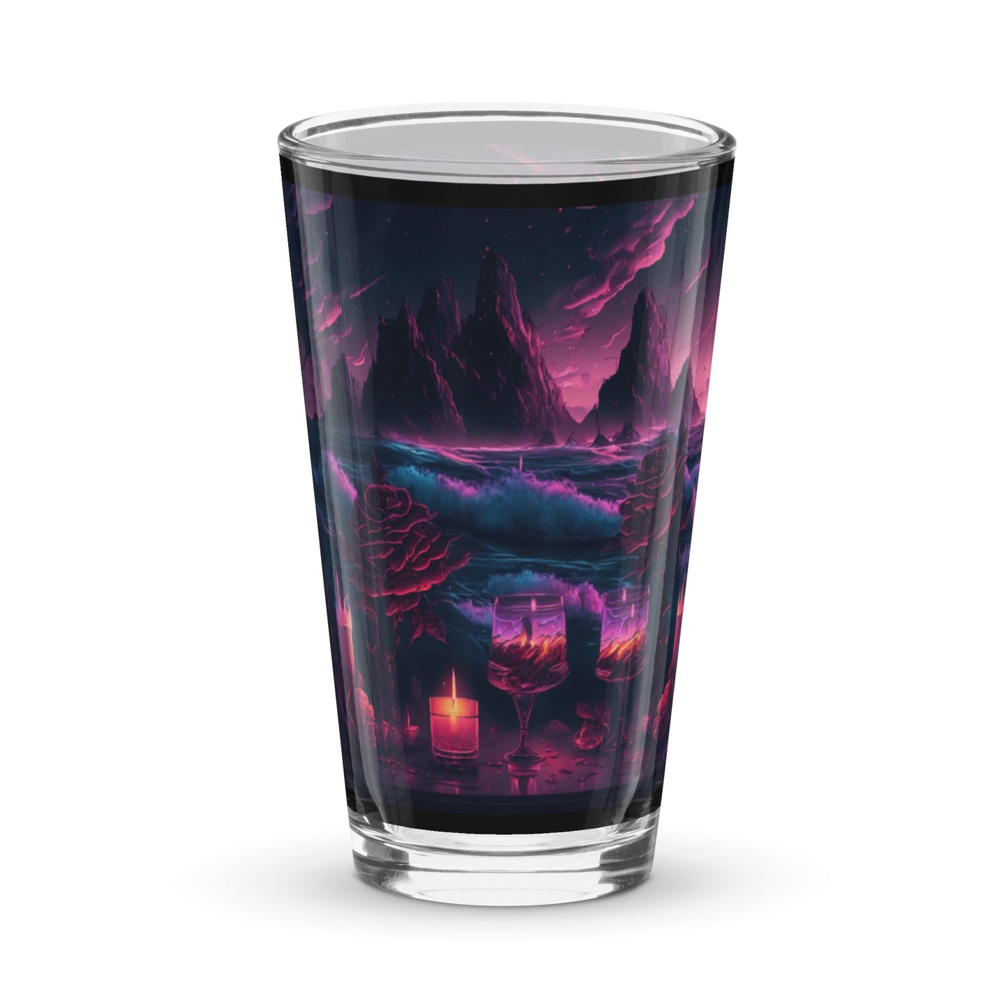 Shaker pint glass