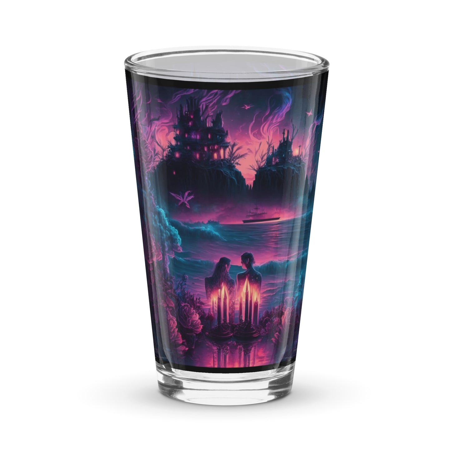 Shaker pint glass