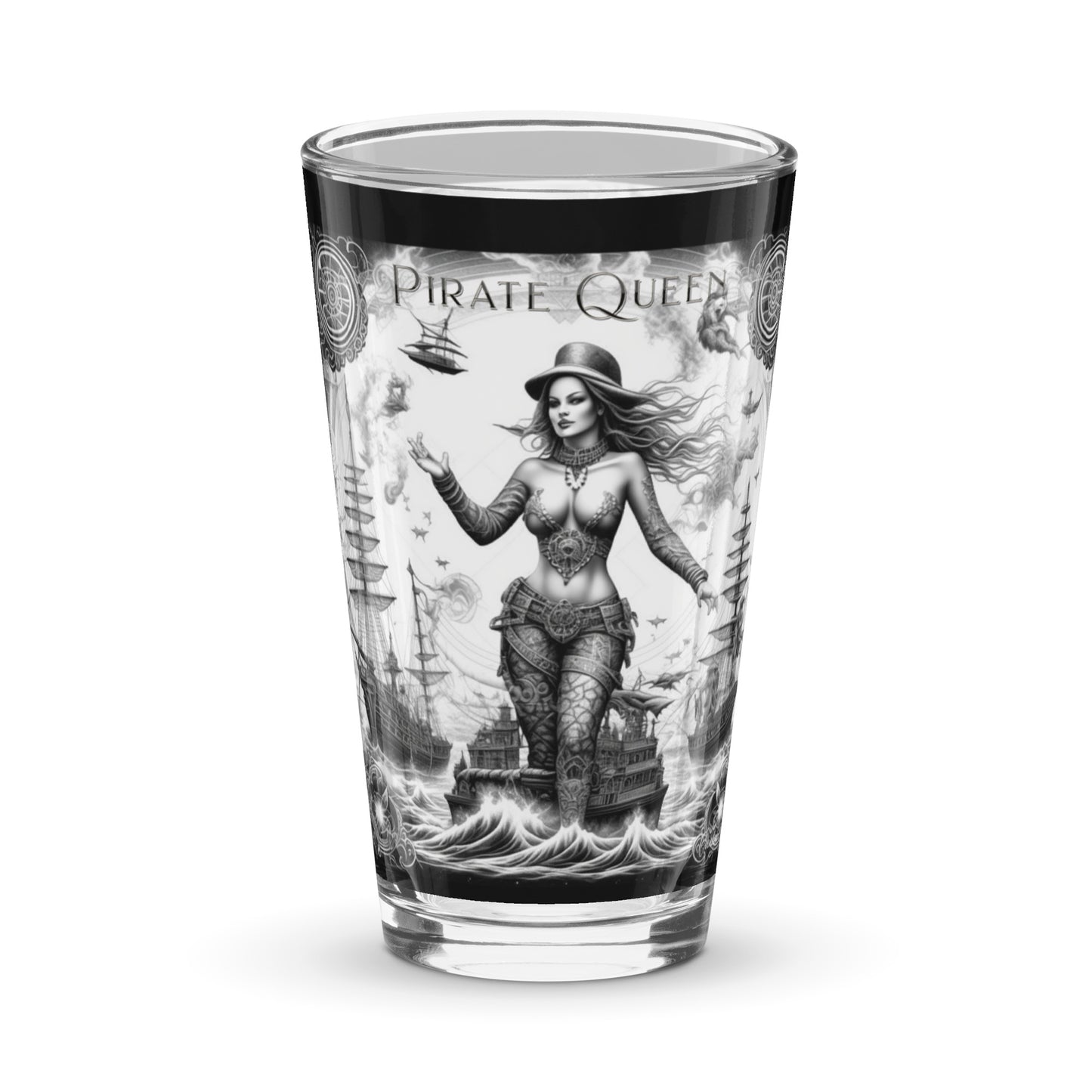 Shaker pint glass