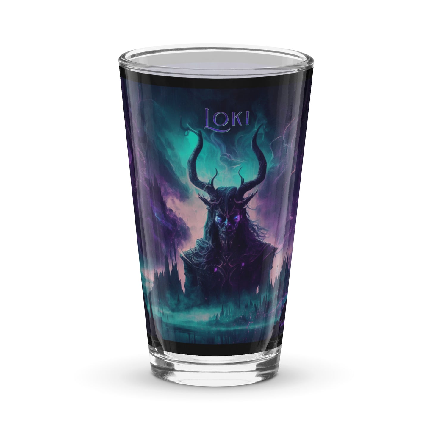 Shaker pint glass