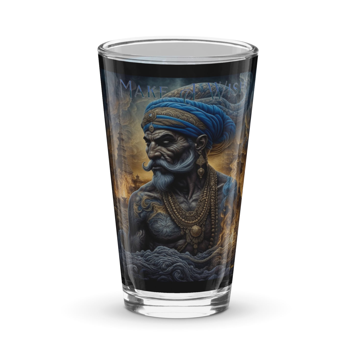 Shaker pint glass